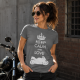 KOSZULKA DAMSKA M8 KEEP CALM & LOVE MOTO